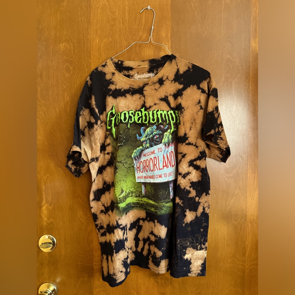 Goosebumps Men’s Tie-dye T-shirt - Size Large